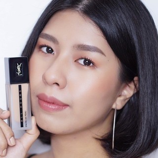 แท้ทั้งร้าน !! แบ่งขายรองพื้นคุมมัน YSL ALL HOURS FULL COVERAGE MATTE FOUNDATION รองพื้นแบ่งขาย