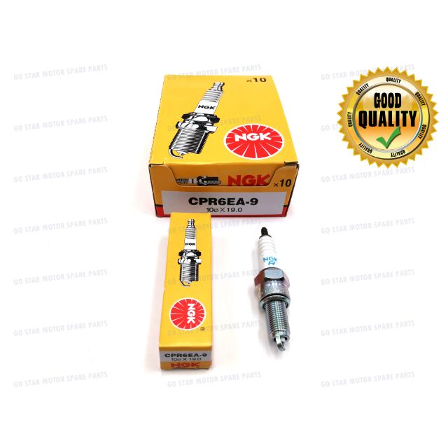 NGK SPARK PLUG CPR6EA9 CPR6EA-9 CPR6 NGK PLUG WAVE125 W125 DASH DASH125