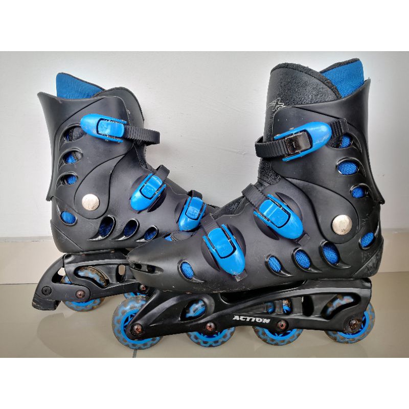 Skate SKATES ROLLER SKATES ผู้ใหญ่ INLINE SKATES ROLLER BLADE SEBARIS RODA KASUT RODA TAYAR SEBARIS 