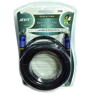 สาย Optical Audio Jevit - Digital Optical Fiber Audio Cable แบบสายถักอย่างดี