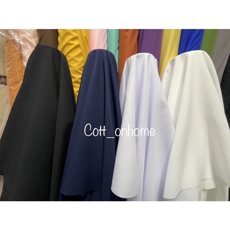 ผ้าเมตรสีดำ ผ้าอเนกประสงค์ ผ้าเมตร  ผ้าคลุมของ  ผ้าดำ ผ้ากว้าง125cm