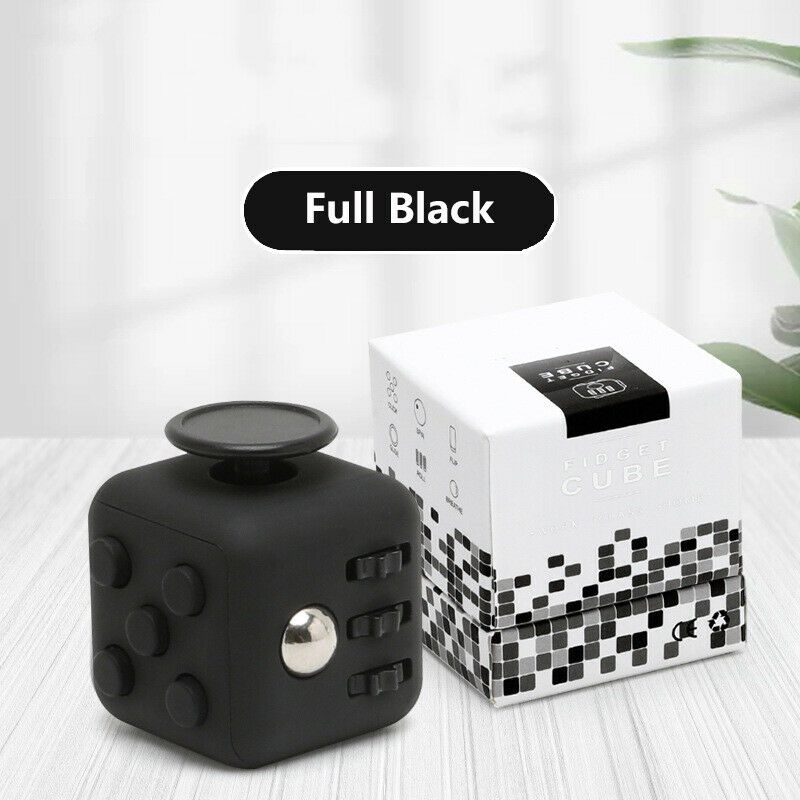 Fiddle Fidget Cube ความวิตกกังวลผู้ใหญ่ความเครียดบรรเทาโต๊ะของเล่น ADHD ของเล่น