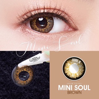 Mini soul brown พร้อมส่งค่าสายตา (dreamcolor1)