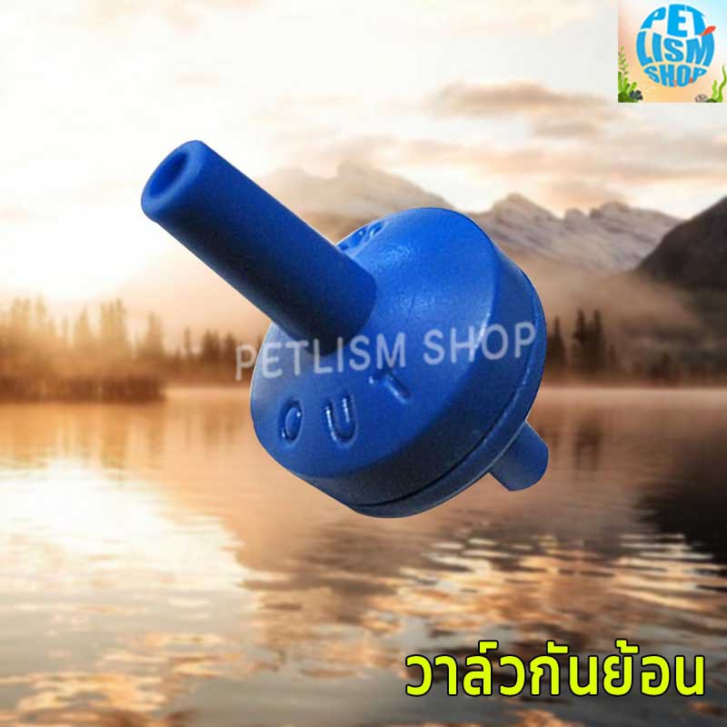 วาล์วกันย้อน check valve วาล์วกันน้ำย้อนกลับวาล์วกันย้อน สีฟ้า หนาพิเศษ