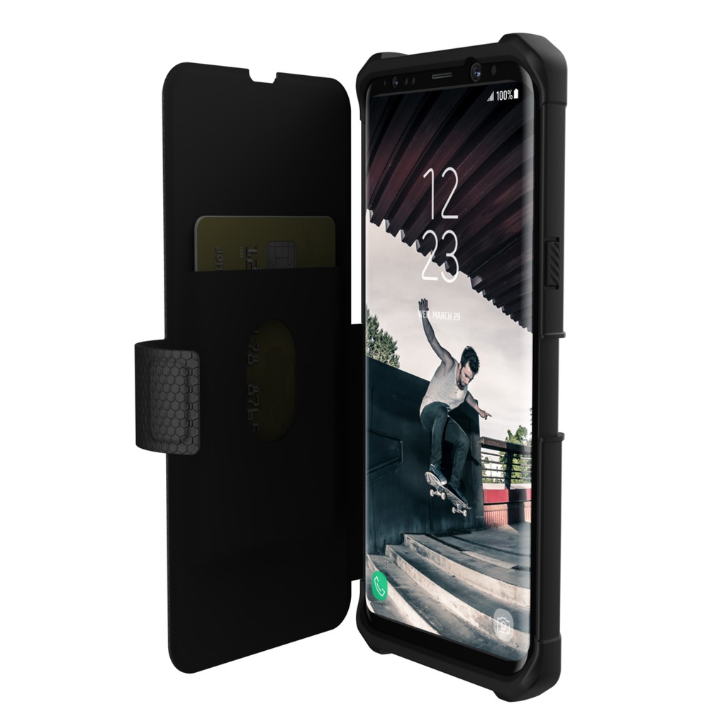เคส UAG METROPOLIS Series สำหรับ SAMSUNG Galaxy S8+ Case สีดำ ของแท้