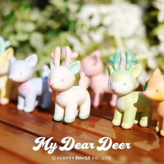 gachabox Fluffy House My Dear Deer Blind Box กล่องสุ่ม พร้อมส่ง