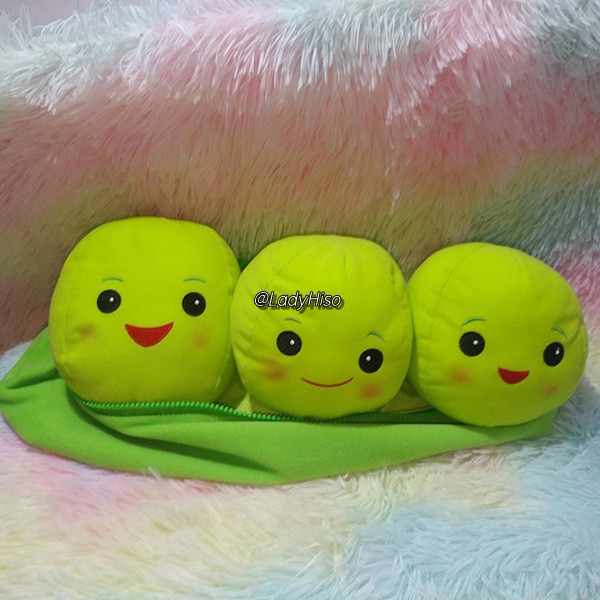💥 ตุ๊กตา Disney Pixar Sega 💥 ตุ๊กตาถั่วลันเตา ตุ๊กตาถั่วแทยอน Peas in a Pod ลิขสิทธิ์แท้💯% สะสม  Dol