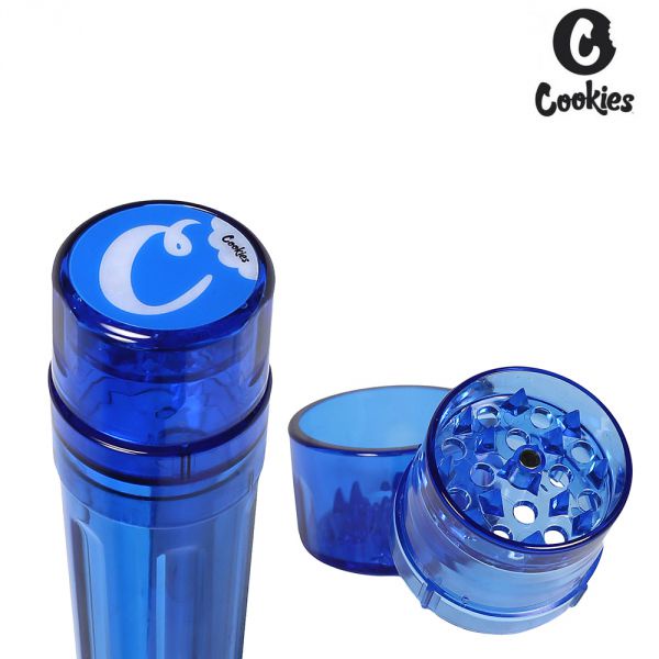 Cookies Grinder เครื่องบด ดอก กัญชา พร้อมกรอกโรล Rolling Cone Filler ที่บด สมุนไพร โรล เครื่องบดมือ 