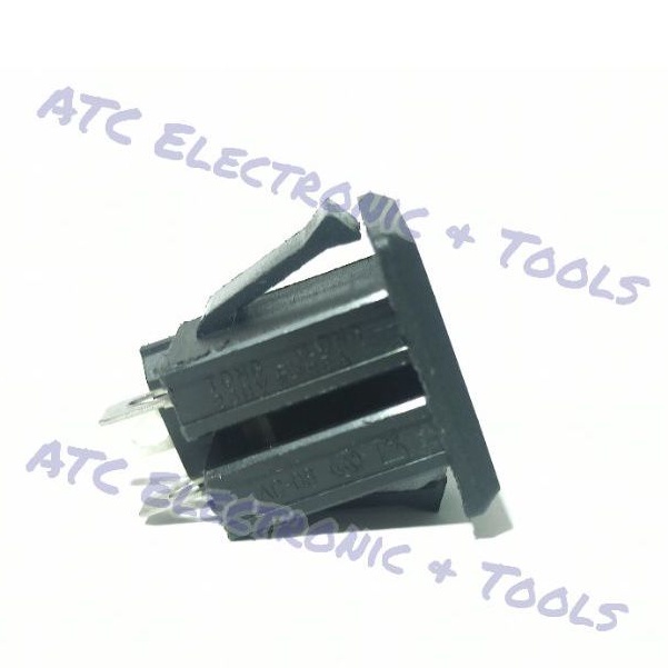 ปลั๊ก เต้ารับ ช่องเสียบไฟ AC ตัวเมีย 3ขา 3รู ขาแบน สำหรับติดตั้งกับอุปกรณ์อุตสาหกรรมและงาน DIY - รูปที่ 2