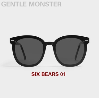 Six Bears 01 - GM แว่นกันแดด FLATBA ทรงสี่เหลี่ยมแบน ขนาดใหญ่