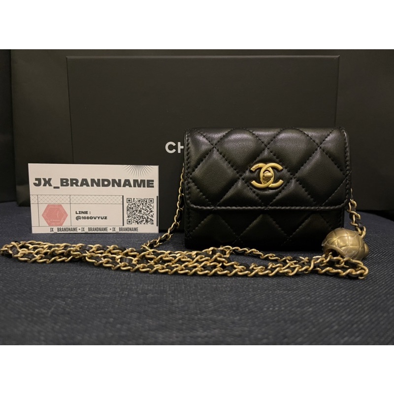 CHANEL Clutch with chain Lambskin