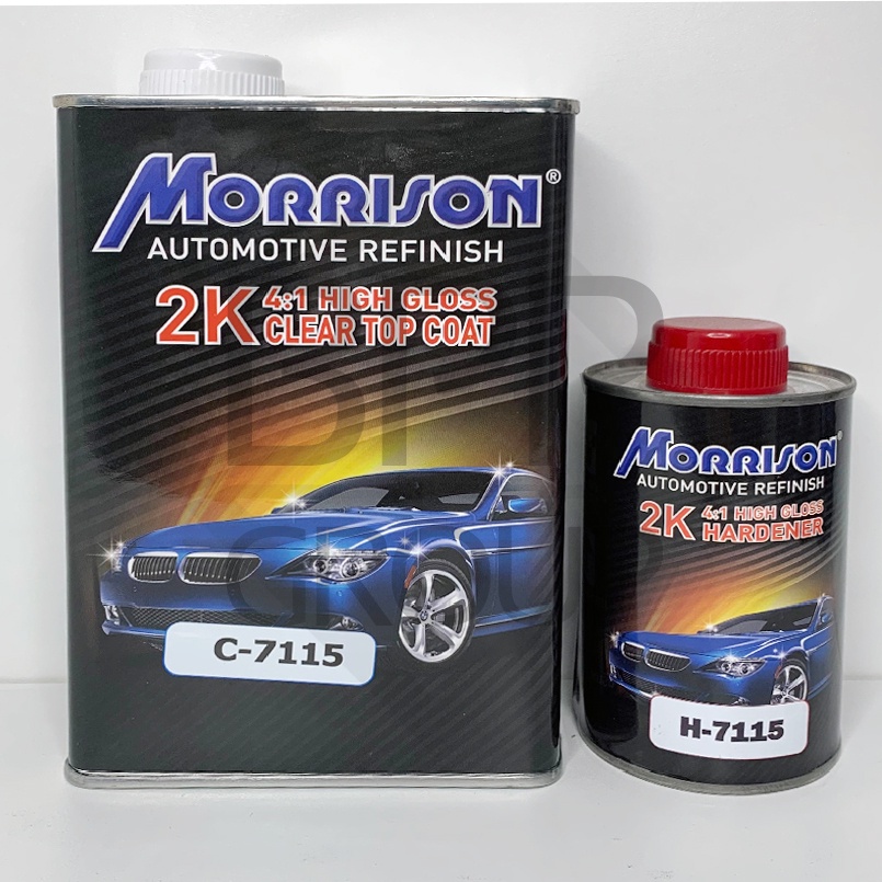 แลคเกอร์ Morrison 2K 4:1 (มอริสัน) C-7115 + H-7115 ชุดขนาด 1L + 0.25L