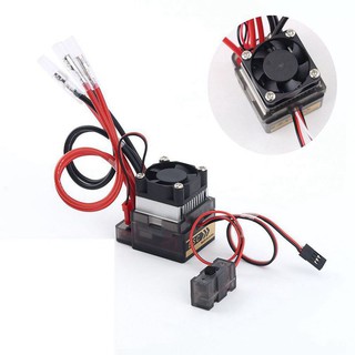 320 a 7 . 2 v - 16 v bi directional brushed esc อุปกรณ์ควบคุมความเร็วสําหรับ rc รถบรรทุกเรือ