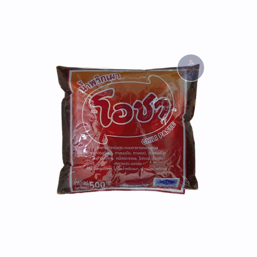 น้ำพริกเผา ตราโอชา (Chili Paste) 500 กรัม