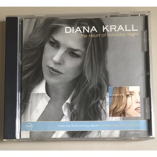 ซีดีซิงเกิ้ล ลิขสิทธิ์ มือ 2 สภาพดี...179 บาท “Diana Krall” ซิงเกิ้ล "The Heart of Saturday Night" แผ่นหายาก