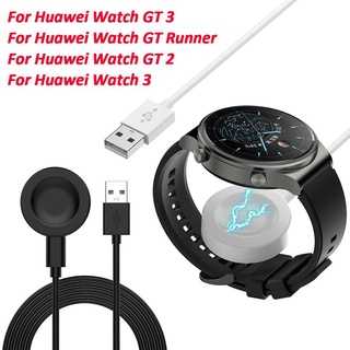 สําหรับ Huawei watch 3 / GT 3 Pro สายชาร์จ USB ไร้สาย แบบพกพา ที่ชาร์จนาฬิกา แบบแม่เหล็ก สําหรับ GT2 Pro / GT3 / GT Runner / watch D