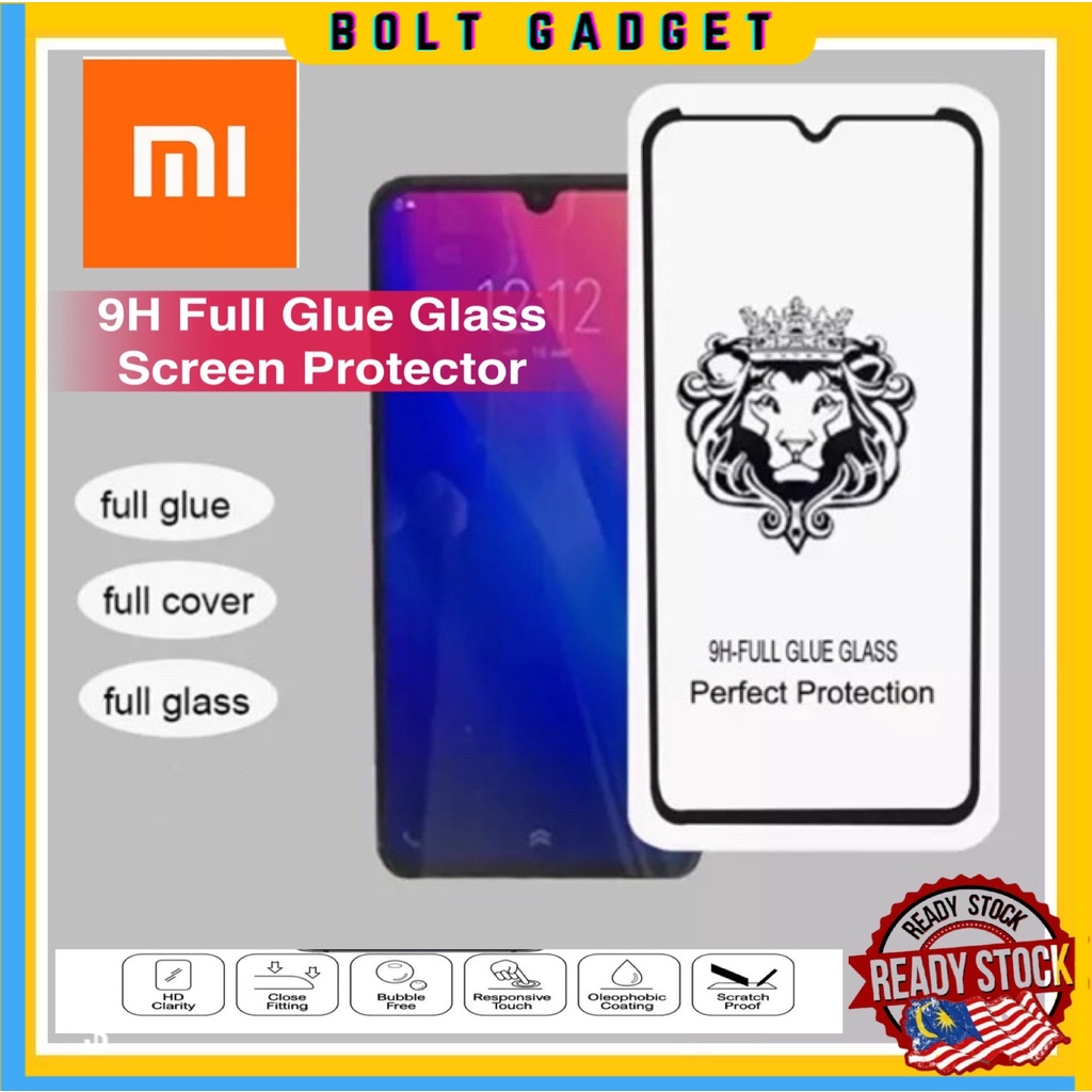 REDMI 9T 9C 9A/9 8A/8 POCO X3PRO/X3NFC F3 F2PRO M3 K40 K40PRO K30 Lion Full Cover Clearกระจกนิรภัยป้