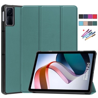 เคสแท็บเล็ต หนัง PU แม่เหล็ก ตั้งได้ สําหรับ Xiaomi Redmi Pad 10.61 นิ้ว 2022