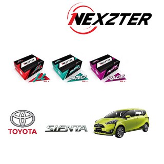 nexzter ผ้าเบรค toyota sienta โตโยต้า เซียนต้า ปี 2016-2020