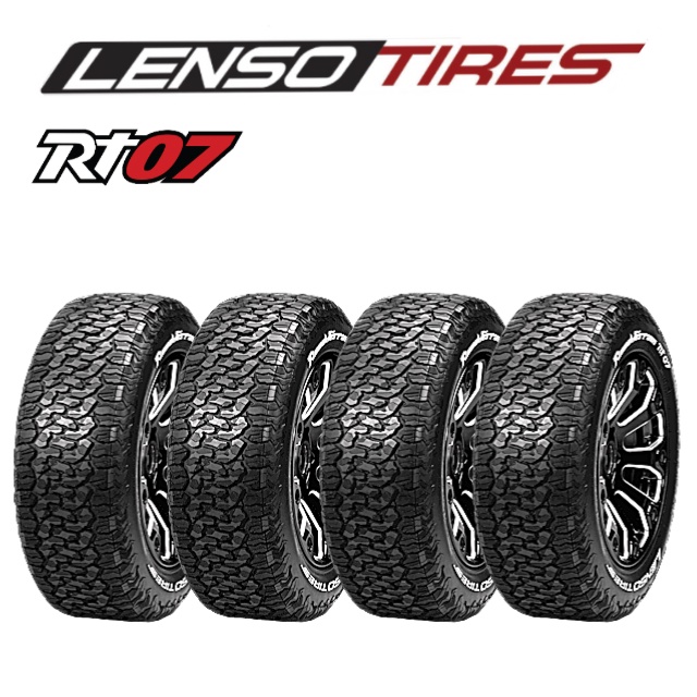 [ส่งฟรี+ติดตั้งฟรี] LENSO TIRES 265/65 R17  รุ่น Road&Terrain RT07 ปี2025