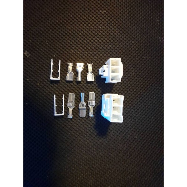 ปลั๊กมัดไฟ yamaha aerox 155 ราคา 1 ชุด (ได้ 2 หัว พร้อมหางปลา)สินค้าได้ตามภาพ สินค้าตรงรุ่น พร้อมส่ง (ปลั๊กขาว) - รูปที่ 3