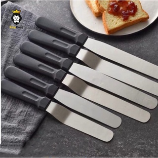 สปาตูล่า Spatula ที่ปาดเค้ก มีดปาด สปาตูลาแบบตรง สปาตูลาแบบงอ