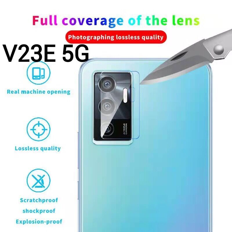 V23E(พร้อมส่งในไทย)ฟิล์มกล้องสำหรับVivo V23E 5G/Y76 5G(CAMERA LENS GLASS FILM）