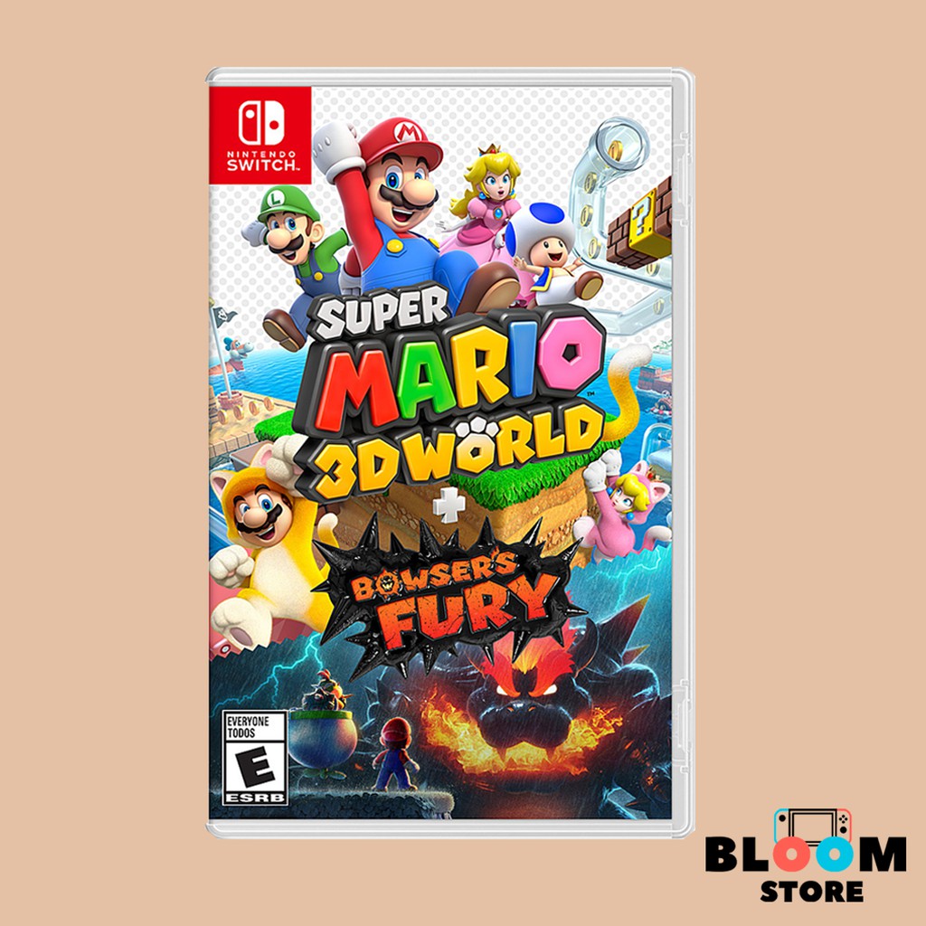 [พร้อมส่ง][มือ1] Nintendo Switch : SUPER MARIO 3D WORLD+BOWSER'S FURY (US/ASIA) เกมใหม่