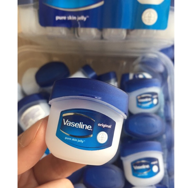 3 ชิ้น 1 ออเดอร์ วาสลีน เจลลี่ ขนาดทดลอง Vaseline Original Pure Skin Jelly (7 g)