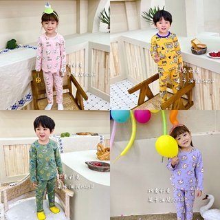 （1-3year）ชุดนอนเด็กชายและเด็กหญิง น่ารัก ชุดนอนเด็กผ้าcotton%  🐻🐰🇹🇭(ส่งจากไทย）