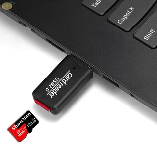 เครื่องอ่านการ์ดหน่วยความจํา Micro Sd / Tf Card / โทรศัพท์มือถือความเร็วสูง 2 . 0