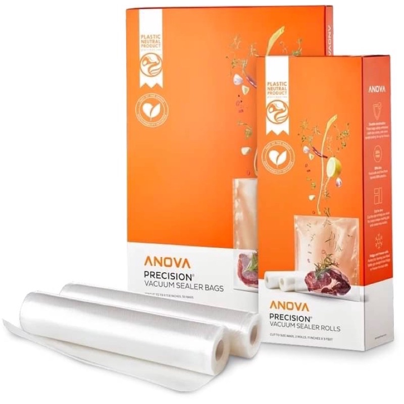 ถุงซีลสูญญากาศ Anova Precision™ BPA Free ปลอดภัยสำหรับ Sous Vide
