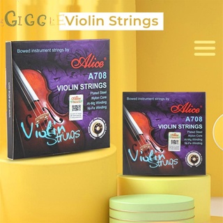 ◀READY▶Alice High-End A708 Violin Strings 4 String 5 Pcs E String X2 for 4/4 Violins# Good Quality