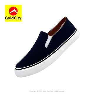 รองเท้าสลิปออน Gold City รหัส NS011 สีกรมท่า