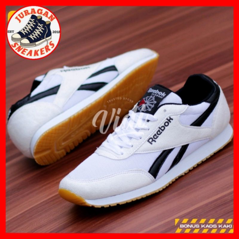 Rebook SUEDE Men& 39;s Women& 39;s รองเท้าผ้าใบรองเท้า Sporty Running Jogging Sports Shoes - Work Fa