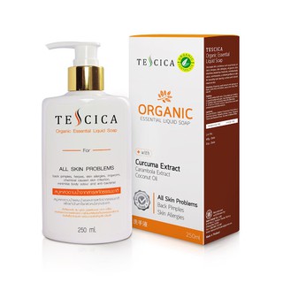 Tescica Organic Essential Liquid Soapรักษาสิวแผ่นหลัง