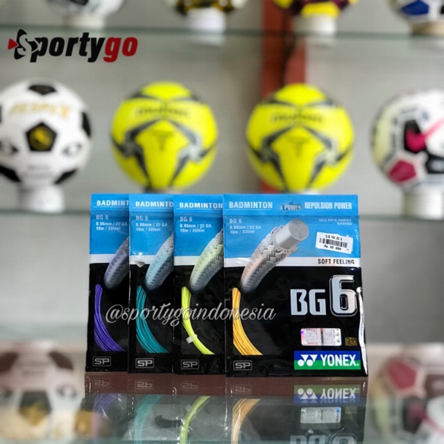 สายแบดมินตัน Yonex BG 6 ORIGINAL / BG6