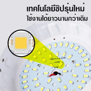 IWACHI โคมฝังฝ้า โคม LED ทรงกลม รุ่น PN แสงขาว และ แสงวอร์มไวท์