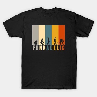 [COD]ขายดี เสื้อยืดลําลอง แขนสั้น พิมพ์ลาย Funkadelic เข้ากับทุกการแต่งกาย