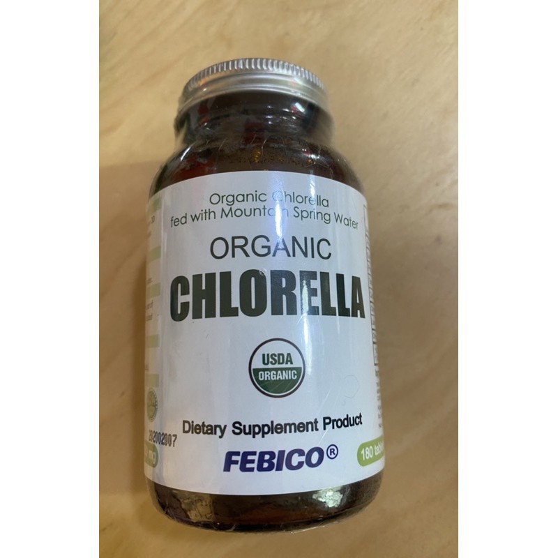 Organic Chlorella Tablet  คลอเรลล่า  By FEBICO