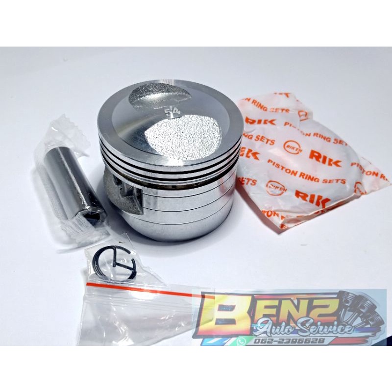 ลูกสูบหัวนูน54mm.เวฟ/ดรีม110iสลัก13mm.