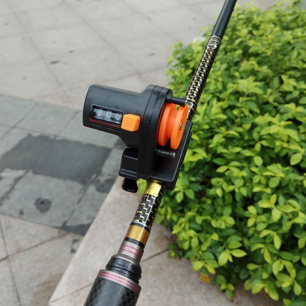 Line Spooler Fishing Line Counter Portable Fish Finder 0-999M Fishing