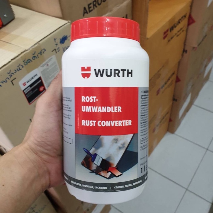 Wurth Rust Converter น้ำยาแปลงสนิมเป็นเหล็ก ขนาด 1 L.