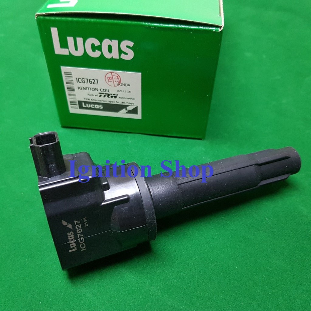 คอยล์จุดระเบิด คอยล์หัวเทียน Honda City Jazz  GK 2014 -2019 Mobililo  BRV ยี่ห้อ LUCAS จำนวน 1 ตัว