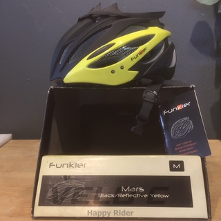หมวก FUNKIER MARS MTB-XC ELITE SIZE : M Color : ฺBlack &amp; Yellow
