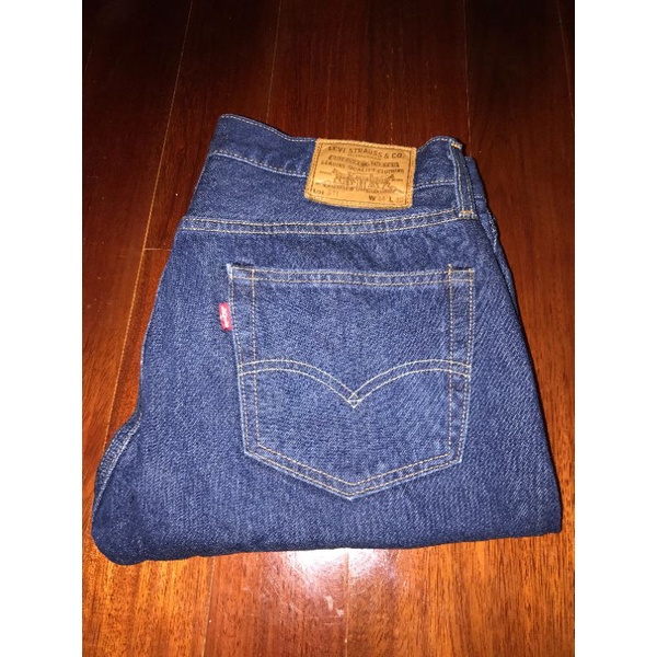 Levi's 511  ริมแดง   LEVI'S Premium (Big E)ทรงกระบอกเล็ก  หมุดทองแดง ผ้า14Oz.