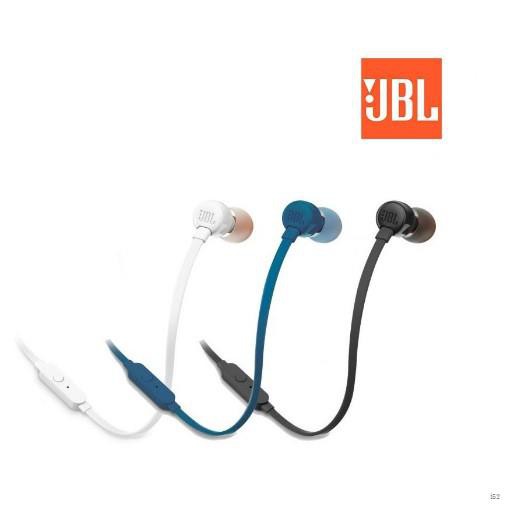 ✱◕☇หูฟังอินเอียร์- ORIGINAL JBL T110 Pure Bass Sound In-Ear Headphones Earphones Earbuds Headset