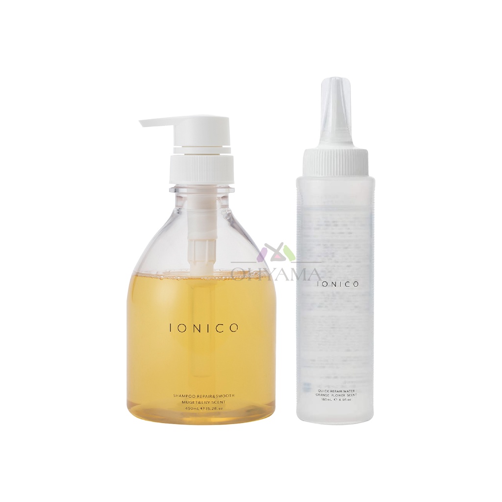 IONICO SMOOTH SHAMPOO and TREATMENT REPAIR ไอโอนิโค่ แชมพูและครีมนวด สูตรสมูท