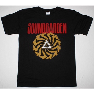 Wanyg เสื้อยืดแขนสั้น พิมพ์ลาย Soundgarden Badmotorfinger92 Audioslave Grunge Seattle สีดํา สไตล์คลาสสิก ของขวัญวันเกิด