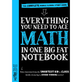 [English Book]❗❗Everything You Need to Ace Math in One Big Fat Notebook : The Complete Middle School Study Guide